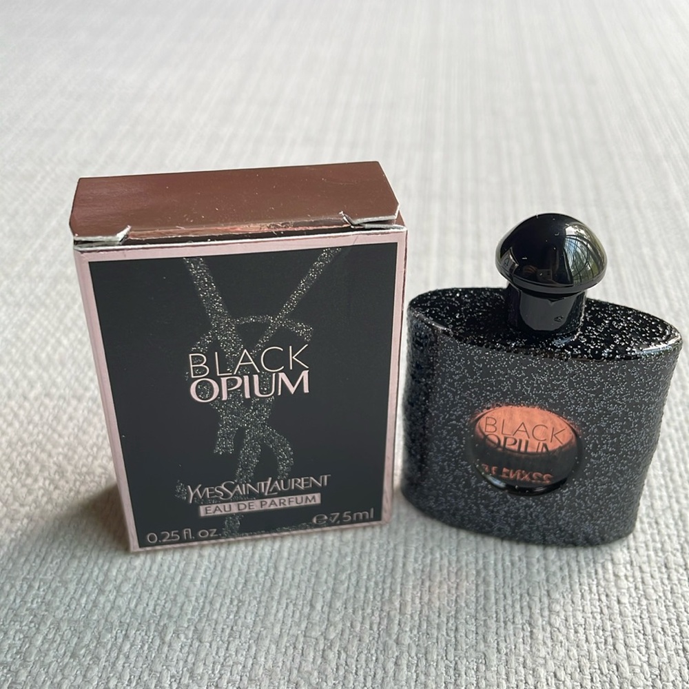 YSL Black Opium miniature fragrance in box